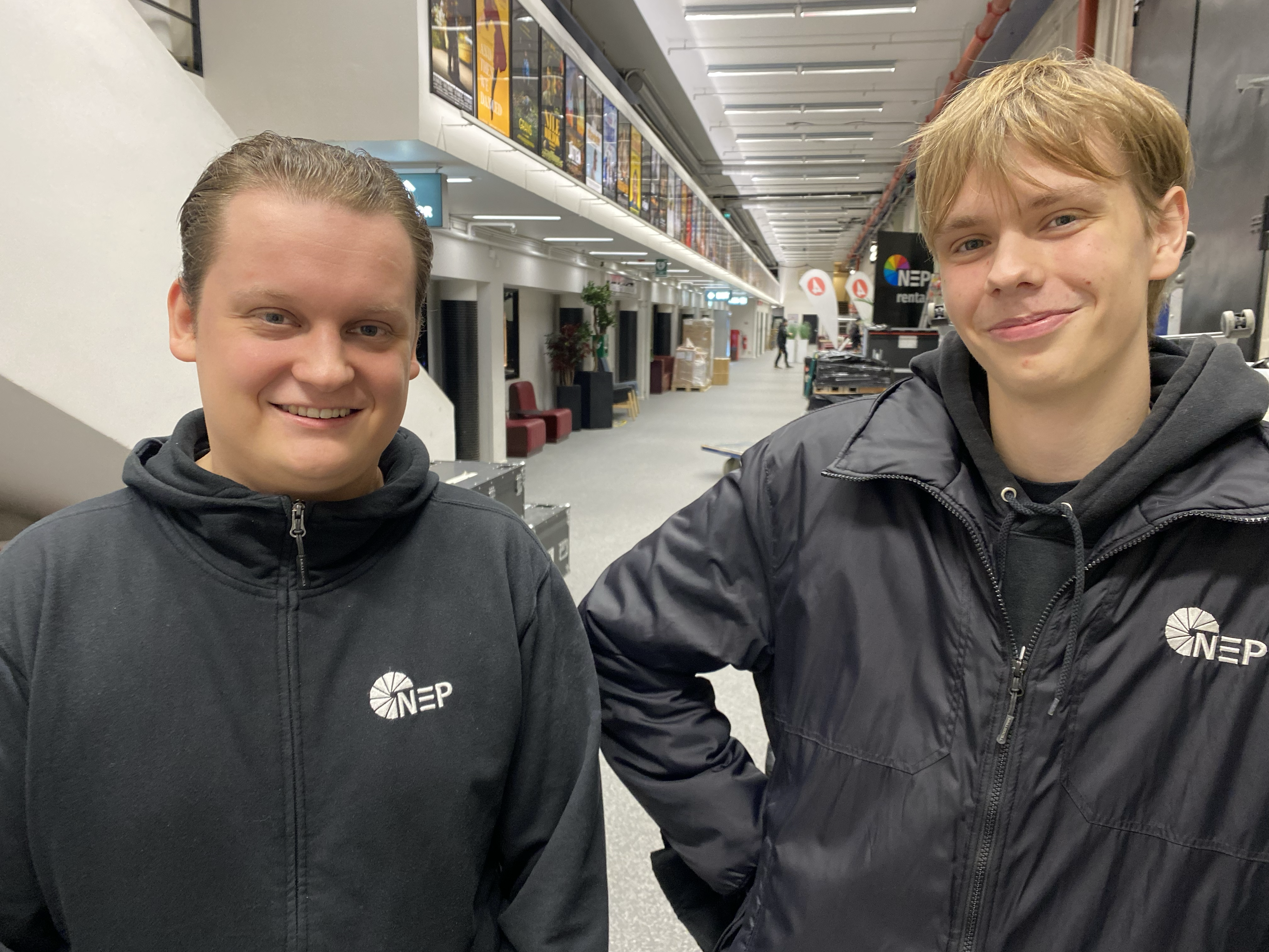 Två deltagare